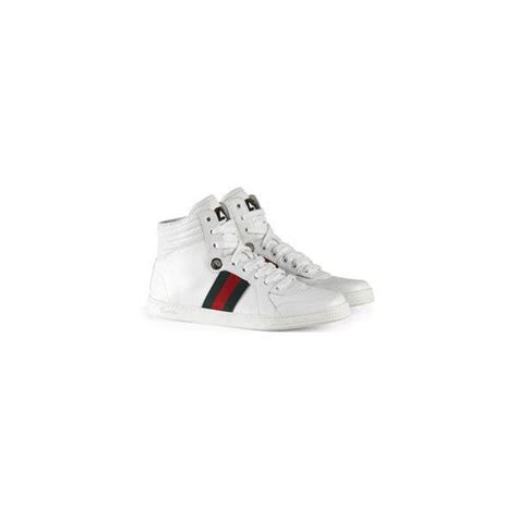 gucci coda hi-top lace-up sneakers with interlocking g detail|Gucci Coda Neon Leather High.